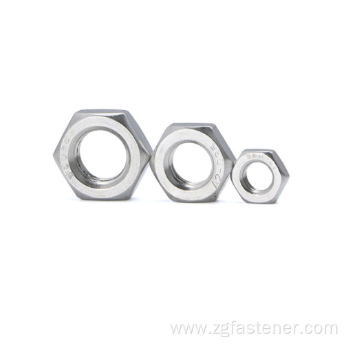 stainless steel Hexagon nut by casting foundry